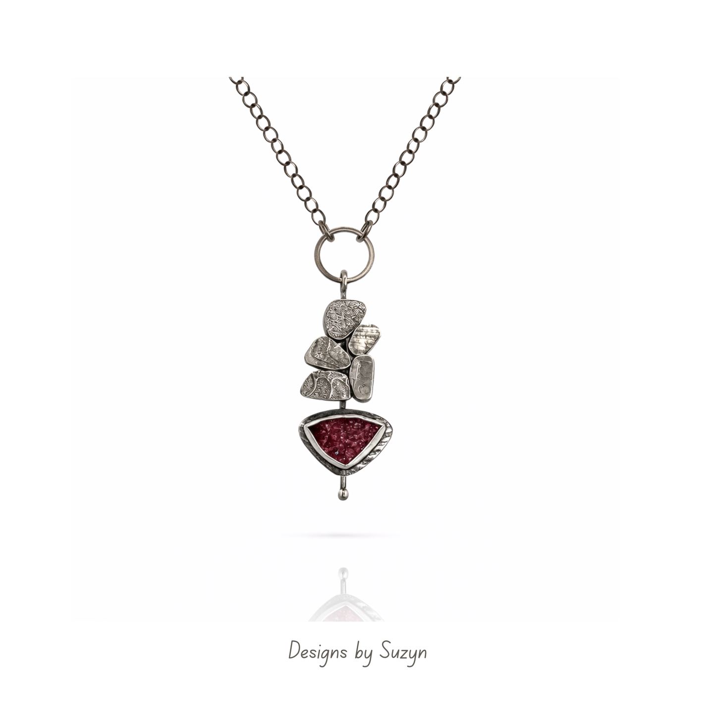 Hollow form pendant RESERVED