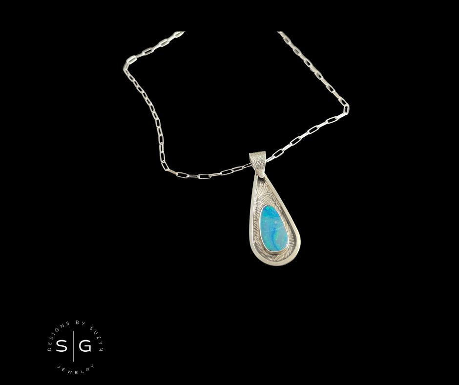 Reserved for JS Opal Necklace