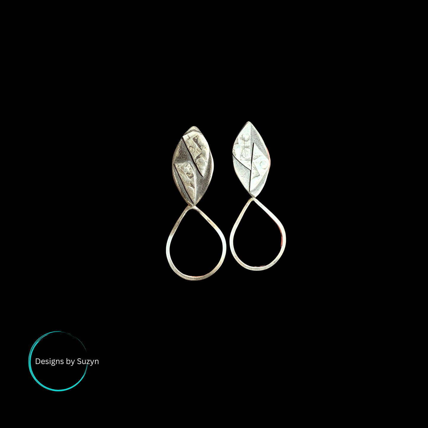 Shadow Leaf Earrings