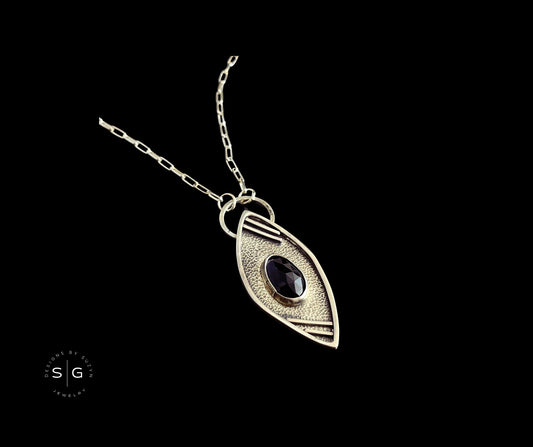 Michella P - Iolite Necklace -