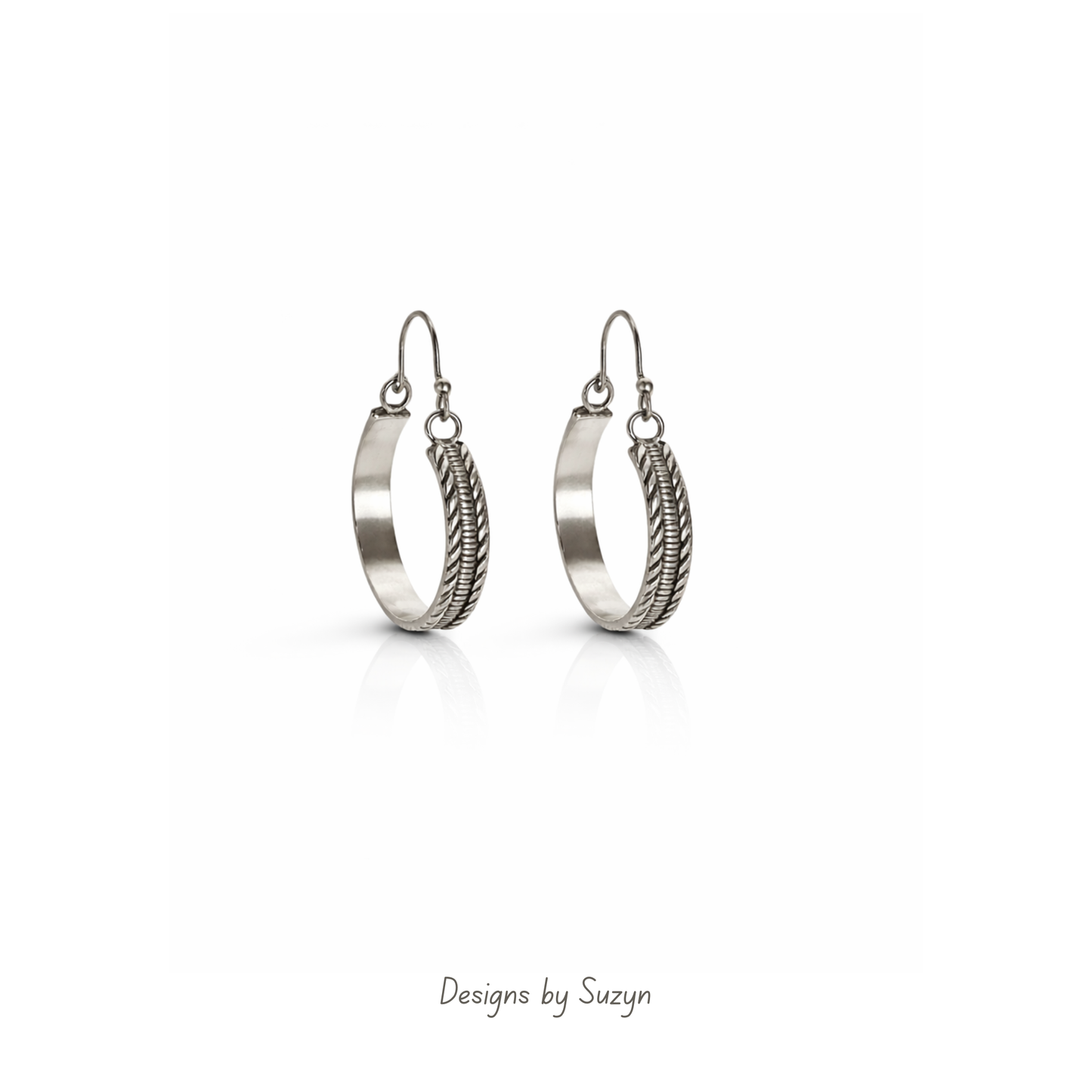 Hoop Earrings, Sterling RESERVED