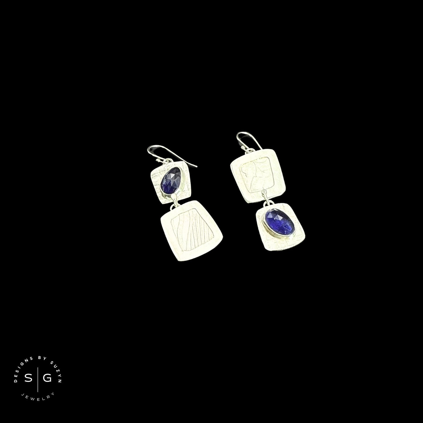 Iolite Earrings